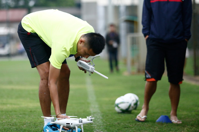 U20 Việt Nam ứng dụng công nghệ flycam cho mục tiêu World Cup ảnh 5