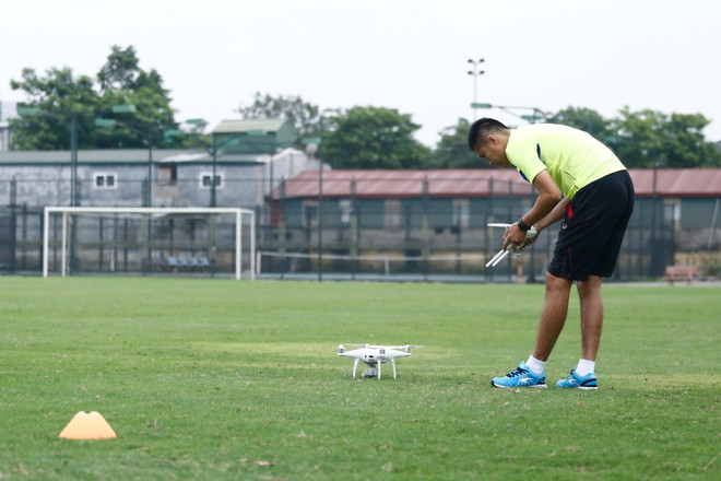 U20 Việt Nam ứng dụng công nghệ flycam cho mục tiêu World Cup ảnh 7