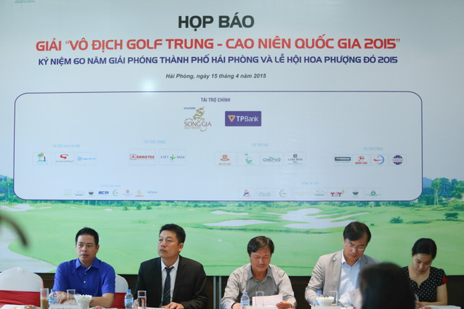 120 tay golf dự giải vô địch golf trung - cao niên quốc gia 2015 ảnh 1