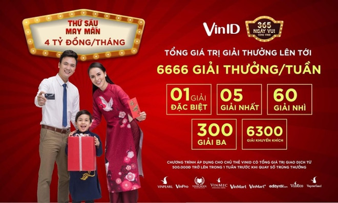 100 tỷ đồng dành để tri ân chủ thẻ VinID trong "365 ngày vui" ảnh 1