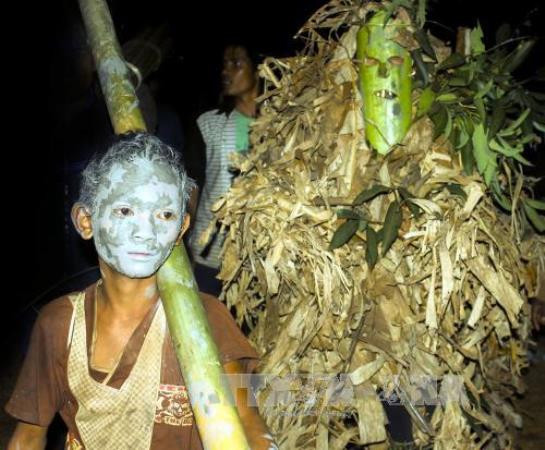 [Photo] Lễ Pơ thi của đồng bào dân tộc thiểu số Tây Nguyên ảnh 3
