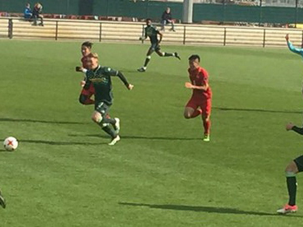 U20 Việt Nam suýt tạo bất ngờ trong trận giao hữu đầu tiên tại Đức ảnh 1