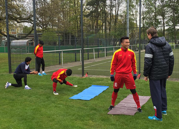 Gần nửa đội hình tuyển U20 chấn thương trước trận gặp U19 Fortuna ảnh 1