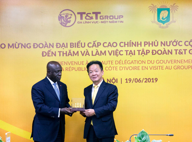 Bộ trưởng Ngoại giao Cộng hòa Côte d'Ivoire thăm và làm việc tại T&T ảnh 3