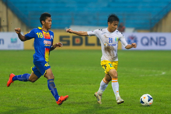 Ngọc Duy lập cú đúp, Hà Nội T&T chính thức nhất bảng ảnh 1