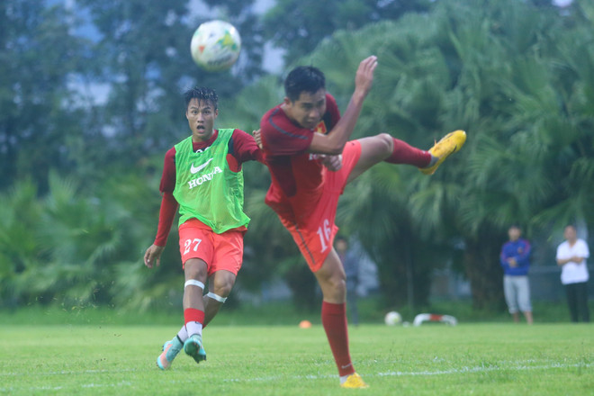 [Photo] Tuyển Việt Nam kiệt sức trong cơn mưa Mỹ Đình ảnh 9