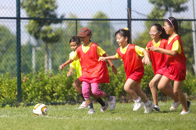 [Photo] Tưng bừng ngày hội bóng đá trẻ ở Bình Dương ảnh 9