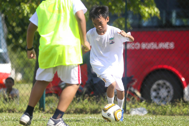 [Photo] Tưng bừng ngày hội bóng đá trẻ ở Bình Dương ảnh 10