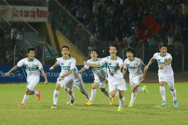 Hoàng Anh Gia Lai không cử đội trẻ tham dự giải U19 quốc gia. (Ảnh: Minh Chiến/Vietnam+) Rút khỏi giải U19 quốc gia 2015, Hoàng Anh Gia Lai đối diện án phạt ảnh 1