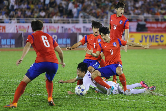 Khóa “chết” Công Phượng, U19 Hàn Quốc thắng sát nút U21 HAGL ảnh 3