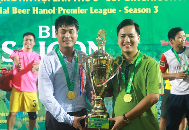Hai đội bóng Nghệ An đăng quang giải Ngoại hạng Hà Nội ảnh 3