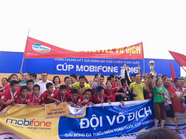 Viettel bảo vệ thành công ngôi vô địch U13 quốc gia ảnh 1