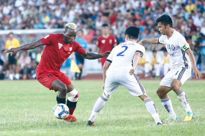 [Photo] Lạch Tray thất thủ, đội đầu bảng Hải Phòng đại bại ảnh 12