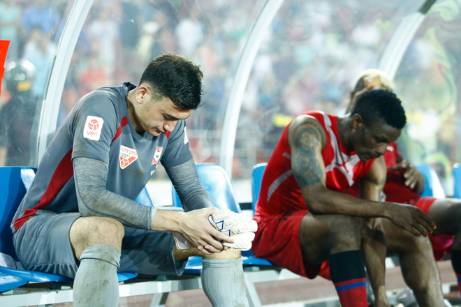 [Photo] Lạch Tray thất thủ, đội đầu bảng Hải Phòng đại bại ảnh 1