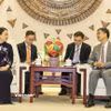  Phó Chủ tịch - Tổng Thư ký Nguyễn Thị Thu Hà hội kiến Bí thư Khu ủy Quảng Tây, Trung Quốc. (Ảnh: PV/Vietnam+) 
