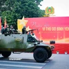 Cận cảnh dàn xe cơ giới hiện đại của Công an Hà Nội tại Ngày hội vì Thủ đô bình yên