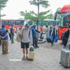 Người dân ùn ùn trở lại Thủ đô, kết thúc kỳ nghỉ lễ 30/4-1/5 