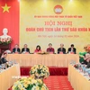 Hội nghị Đoàn Chủ tịch Ủy ban Trung ương Mặt trận Tổ quốc Việt Nam đề ra các nhiệm vụ trọng tâm năm 2026. (Ảnh: Hoài Nam/Vietnam+)
