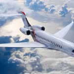 Falcon 10X cũng là dòng tàu bay chuyên dụng có mặt cắt khoang hành khách lớn nhất hiện nay. (Ảnh: Dassault Aviation cung cấp)