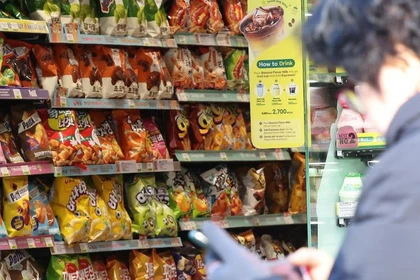 Một cửa hàng tiện lợi của Hàn Quốc. (Nguồn: Yonhap)