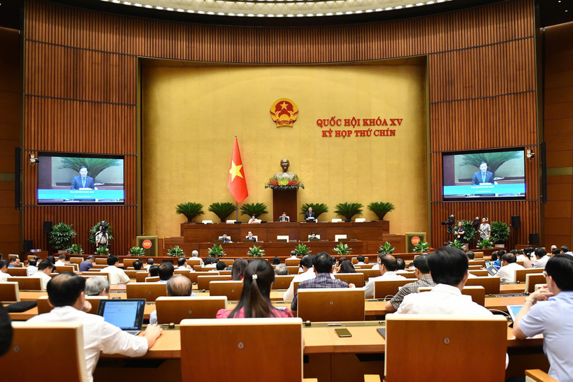 Kỳ họp thứ 9, Quốc hội khóa XV. (Ảnh: quochoi)