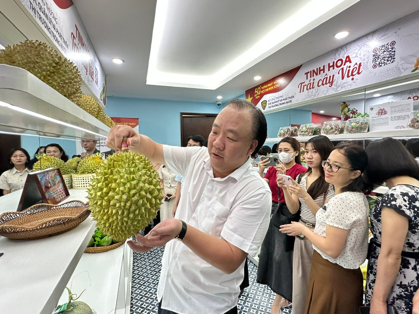 Ông Trần Hữu Linh, Cục trưởng Cục Quản lý và Phát triển thị trường trong nước. (Ảnh: Đức Duy/Vietnam+