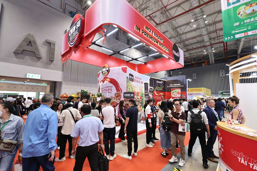 Vietfood & Beverage-Propack 2025 hứa hẹn mang đến trải nghiệm toàn diện về xu hướng đồ uống hiện đại, sáng tạo và bền vững. (Ảnh: PV/Vietnam+)