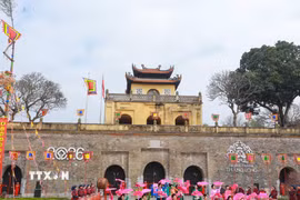 Hoàng thành Thăng Long. (Nguồn: TTXVN)