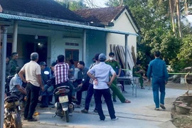 Hiện trường vụ nổ. (Nguồn: Báo Tuổi trẻ)