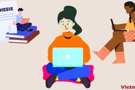 Nhiệt độ do máy tính xách tay tỏa ra có thể gây khó chịu và thậm chí gây hại cho vùng bụng của bạn, cũng như cho đùi của bạn nếu bạn đặt máy ở đó. (Nguồn: Vietnam+)