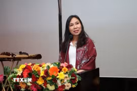 Đại sứ Việt Nam tại Sri Lanka Trịnh Thị Tâm. (Ảnh: TTXVN phát)