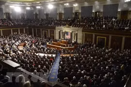 Toàn cảnh một phiên họp của Quốc hội Mỹ tại Washington, DC. (Nguồn: AFP/TTXVN)