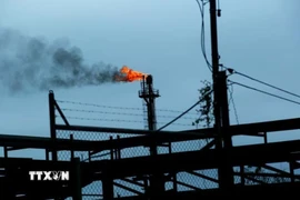 Một cơ sở khai thác dầu. (Nguồn: REUTERS/TTXVN)