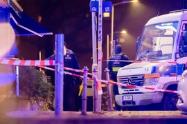 Cảnh sát đã bắt giữ một số nghi phạm ngay tại hiện trường liên quan đến vụ việc. (Nguồn: DPA)