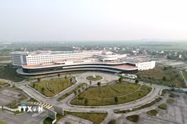 Cơ sở 2 Bệnh viện Bạch Mai. (Ảnh: Tuấn Anh/TTXVN)