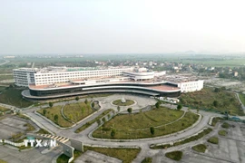 Cơ sở 2 Bệnh viện Bạch Mai. (Ảnh: Tuấn Anh/TTXVN)