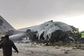 Chiếc máy bay C-130 Hercules của Không quân Bolivia xuất phát từ thành phố Santa Cruz (miền Đông) và gặp nạn khi hạ cánh xuống sân bay quốc tế El Alto. (Nguồn: X)