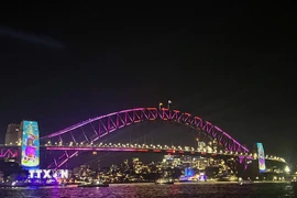 Cầu Cảng Sydney ở Melbourne. (Ảnh: Thanh Tú/TTXVN)