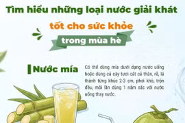 Tìm hiểu những loại nước giải khát tốt cho sức khỏe trong mùa Hè