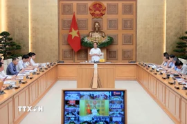 Phó Thủ tướng Bùi Thanh Sơn phát biểu. (Ảnh: An Đăng/TTXVN)