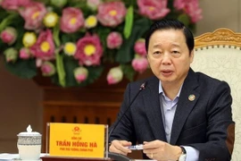 Phó Thủ tướng Trần Hồng Hà, Chủ tịch Ủy ban An ninh hàng không dân dụng quốc gia, chủ trì cuộc họp Ủy ban về công tác chuẩn bị tổng kết nhiệm kỳ 5 năm và ra mắt Ủy ban mới sau kiện toàn. (Nguồn: Báo Chính phủ)