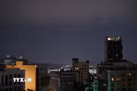 Quang cảnh thủ đô Tehran, Iran ngày 8/4/2026. (Ảnh: THX/TTXVN)