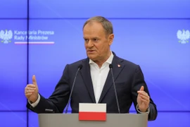 Thủ tướng Ba Lan Donald Tusk. (Nguồn: PAP/TTXVN)