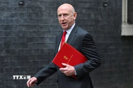 Bộ trưởng Quốc phòng Anh John Healey. (Nguồn: REUTERS/TTXVN)