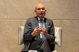 Thứ trưởng Ngoại giao Indonesia, Armanatha Kristiawan Nasir. (Ảnh: Đào Trang/TTXVN)