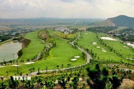 Một góc sân golf tại Bắc Ninh. (Ảnh: Danh Lam/TTXVN)
