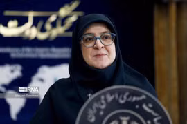 Người phát ngôn Chính phủ Iran Fatemeh Mohajerani. (Ảnh: IRNA/TTXVN)