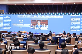 Ngày 11/2/2026, tại thành phố Nam Ninh, Quảng Tây (Trung Quốc) diễn ra Hội nghị Gặp gỡ đầu Xuân 2026 giữa Bí thư 5 tỉnh, thành của Việt Nam là Quảng Ninh, Lạng Sơn, Cao Bằng, Tuyên Quang, Hải Phòng và Bí thư Khu ủy Khu tự trị dân tộc Choang Quảng Tây, Trung Quốc. (Ảnh: Công Tuyên/TTXVN)