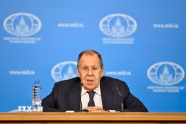 Ngoại trưởng Nga Sergey Lavrov. (Nguồn: THX/TTXVN)