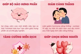 Khám phá những lợi ích bất ngờ của hôn